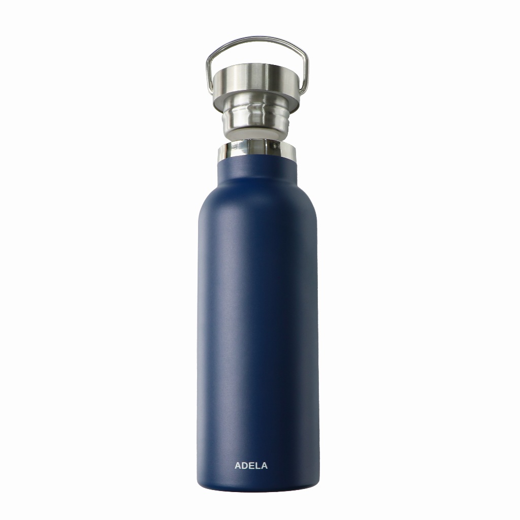 Bình Giữ Nhiệt Inox 304 Adela Dung Tích 500ml Nắp Quai Xách Kèm Hộp