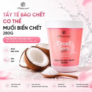 【Xả kho】Tẩy tế bào chết cơ thể Muối Biển Chết CNMOFAXIN 280g, tẩy da chết, làm sạch da【26.12】