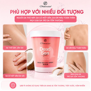 【Xả kho】Tẩy tế bào chết cơ thể Muối Biển Chết CNMOFAXIN 280g, tẩy da chết, làm sạch da【26.12】