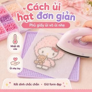 【🎁Bộ đồ chơi】Bộ hạt xếp sáng tạo DIY cho trẻ em【Mẫu mới thông minh】 | Gồm hạt các màu + dụng cụ + bảng xếp hạt