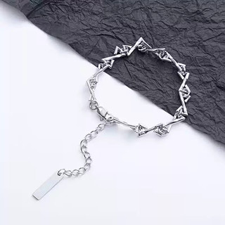 SNUOFO - Vòng tay nam thiết kế thương hiệu độc đáo cao cấp cá tính phong cách Hip-Hop trang sức bạc dành cho nam giới