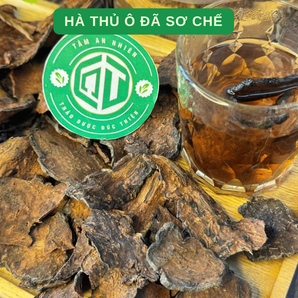 200g, 500g Hà Thủ Ô Loại 1 Đức Thiện (Khô, Sạch, Thơm) - Giảm Tóc Bạc, Kích Thích Mọc Tóc, Bổ Máu