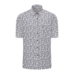 Áo sơ mi ngắn tay vạt ngang VIETTIEN SMART CASUAL vải Bamboo form REGULAR VT00000661