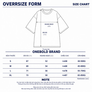 Áo Thun BOXY "AUTHENTIC VIETNAM" Brand ONEBOLD Cotton 270gsm, Áo Phông Form Rộng Nam Nữ  - OB13