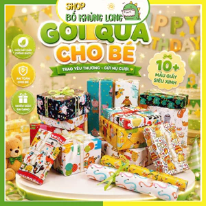 Dịch Vụ Gói Quà Tặng Sinh Nhật Trung Thu Noel Dễ Thương Cho Bé - BỐ KHỦNG LONG
