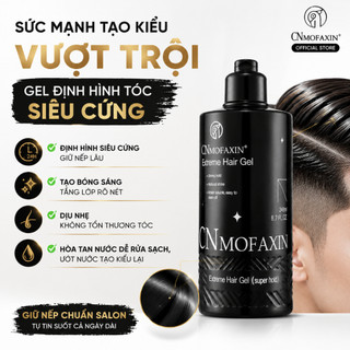 【Xả kho】Gel tạo kiểu tóc CNMOFAXIN, giữ nếp cực kỳ cứng, không hư tổn tóc, tan nước dễ rửa sạch【26.12】