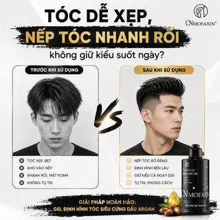 【Xả kho】Gel tạo kiểu tóc CNMOFAXIN, giữ nếp cực kỳ cứng, không hư tổn tóc, tan nước dễ rửa sạch【26.12】