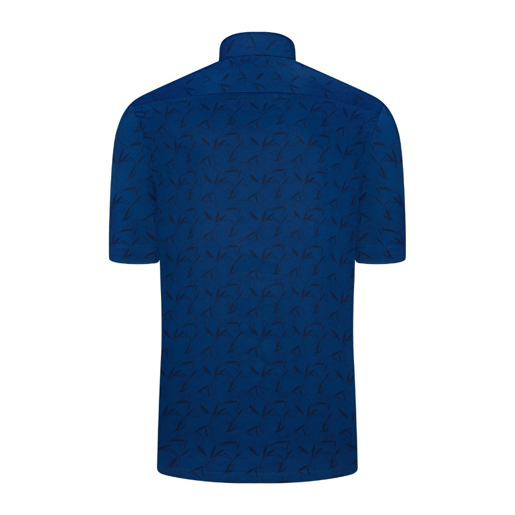 Áo sơ mi ngắn tay vạt ngang VIETTIEN SMART CASUAL vải Cotton form REGULAR VT00000663