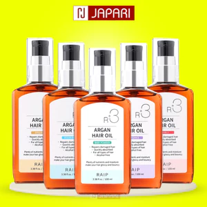 Tinh Dầu Dưỡng Tóc Argan Oil Raip R3 Argan Hair 100ML CHÍNH HÃNG - Chai Xịt Dưỡng Tóc Uốn Phục Hồi Tóc Hư Tổn JAPARI