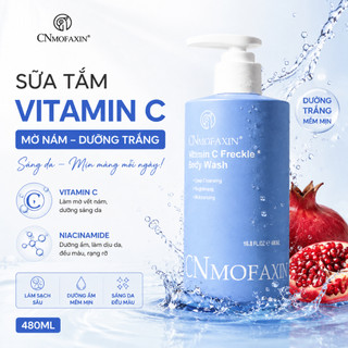 【Xả kho】Sữa tắm Vitamin C CNMOFAXIN 480ml, mờ thâm nám, làm trắng da【26.12】