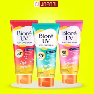 Kem Chống Nắng Body Biore CHÍNH HÃNG 150ml-Serum Chống Nắng Dưỡng Ẩm, Dưỡng Trắng Chống Nước, Kcn Biore Hồng JAPARI