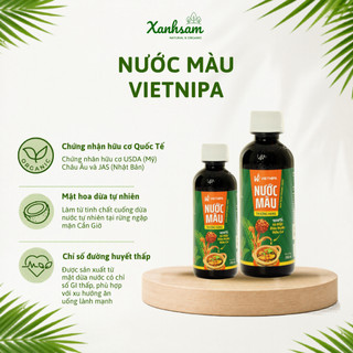 Nước màu Vietnipa 150g - Xanhsam Natural & Organic