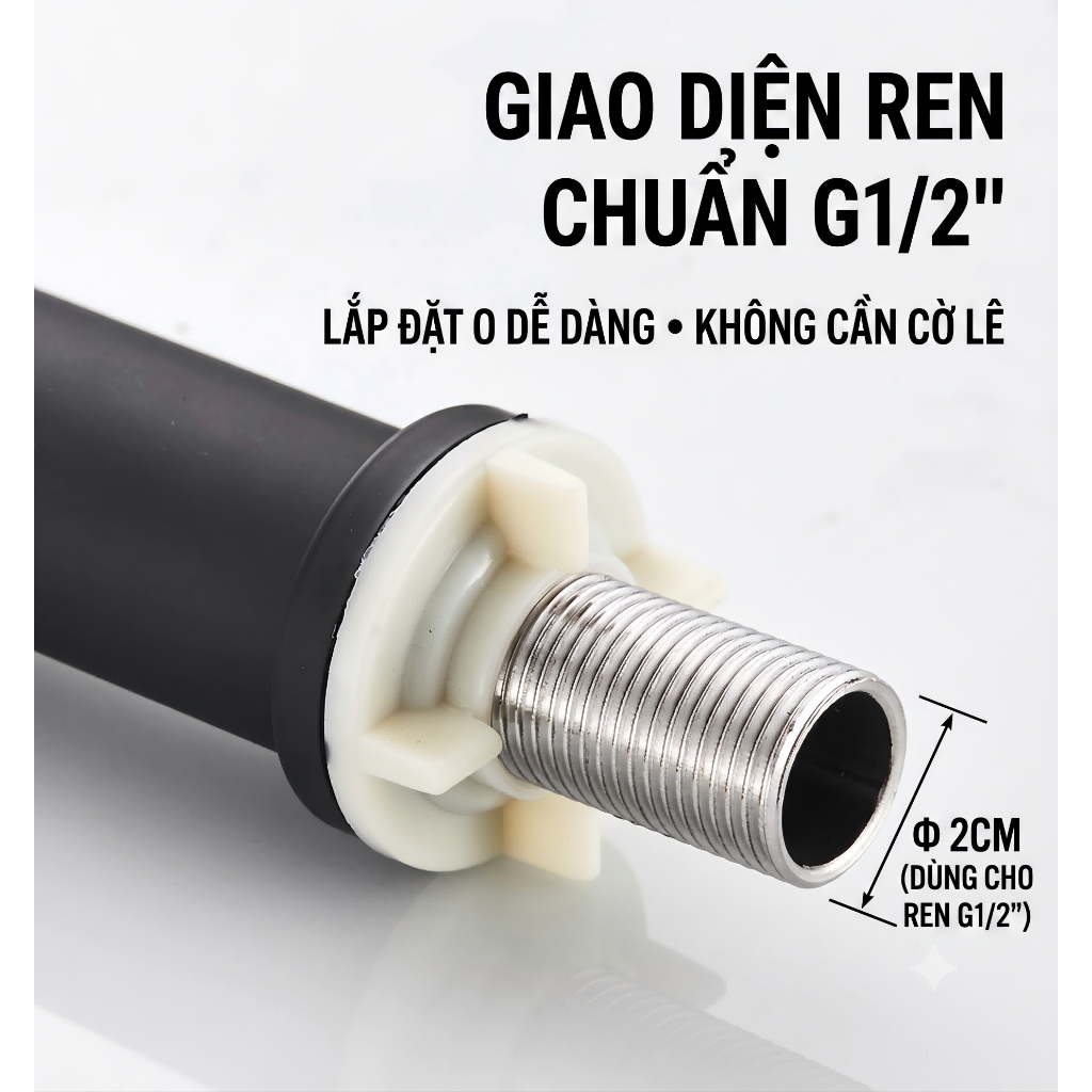 vòi nước bồn rửa chén vòi rửa mặt Lạnh  inox 304 màu đen  vòi nước đa năng cho bồn rửa chén thiết kế theo chiều