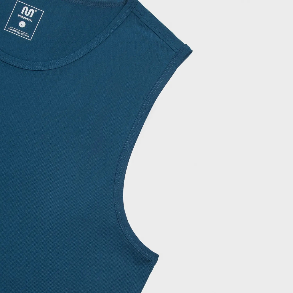 Áo Ba Lỗ Tanktop Nam Insidemen Vải thun Polyester thể thao co giãn, thoáng khí ITL107AS0