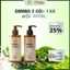 COMBO 2 CHAI DẦU GỘI MỘC+ 1 CHAI DẦU XẢ MỘC 300ML