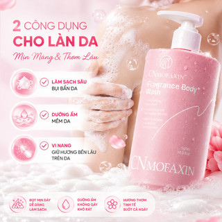 【Xả kho】Sữa tắm hương thơm CNMOFAXIN 480ml, giữ mùi lâu, dưỡng ẩm & làm sạch da【26.12】