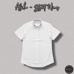 ⚡️[Hight Quality] Áo Sơ Mi Nam Nữ D100 Bee Shirts - Điểm Nhấn Chữ Thêu Phối Màu Đen Cao Cấp Loại 1