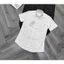 ⚡️[Hight Quality] Áo Sơ Mi Nam Nữ D100 Bee Shirts - Điểm Nhấn Chữ Thêu Phối Màu Đen Cao Cấp Loại 1