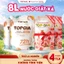 Nước Giặt Xả TOPGIA Hương Hoa Nắng, Hương Huyền Diệu Toả Hương Lâu, Dịu Nhẹ, An Toàn Cho Da