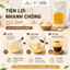 Bột Kem Trứng BRULEE cô gái ( Bột Vàng ) Đài Loan Gói 1kg
