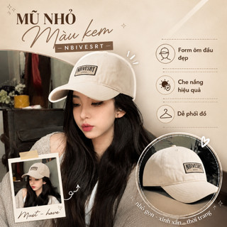 Mũ Lưỡi Trai Nam Nữ NBIVESRT Form Cứng, Nón Lưỡi Trai Kaki Cotton Thời Trang Unisex Nhiều Màu