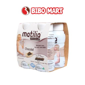 Sữa Bầu Matilia Nhiều Vị Lốc 4 Hộp Bổ Sung Dưỡng Chất Cho Mẹ Mang Thai - Bibo Mart