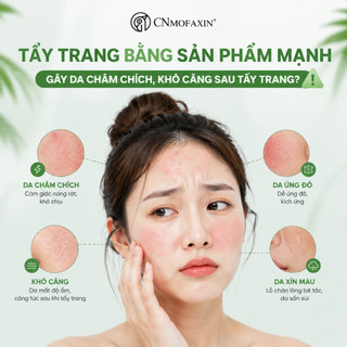 【Xả kho】Nước tẩy trang Hyaluronic Acid CNMOFAXIN 500ml, pH yếu, dịu nhẹ không gây kích ứng【26.12】