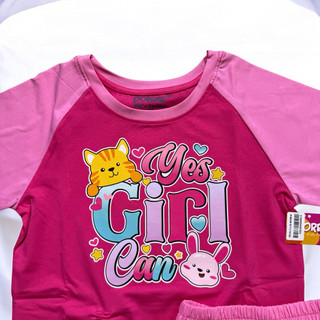 Đồ bộ bé gái từ 27 - 44kg thun cotton cao cấp thoáng mát- hãng DOREME