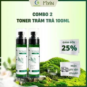 COMBO 2 CHAI TONER TRÀM TRÀ TEA TREE HYDROSOL MYIN 100ML- Cân Bằng Dầu, Làm Dịu Da, Hỗ Trợ Giảm Mụn