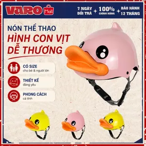 Nón Con Vịt Dễ Thương Có Size Bé, Người Lớn - Nón Thể Thao Cho Bé, Người Lớn Cao Cấp