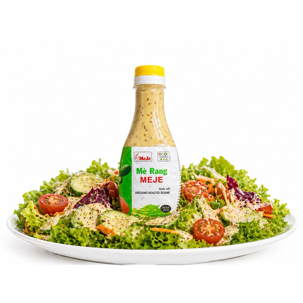 Xốt mè rang Meje dạng chai 210ml