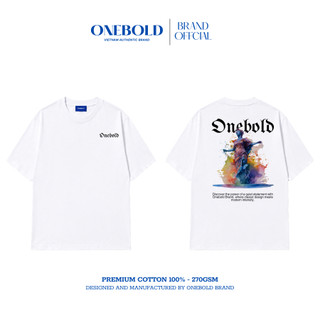 Áo Thun Oversize "LIBERTIES" Local Brand ONEBOLD Cotton 270gsm, Áo Phông Form Rộng Nam Nữ - OB05