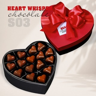 Socola Hộp Quà Antcholat Heart Whisper Chocolate S03 16 Trái Tim Đắng Dịu Tan Mượt Quà Tặng cao cấp