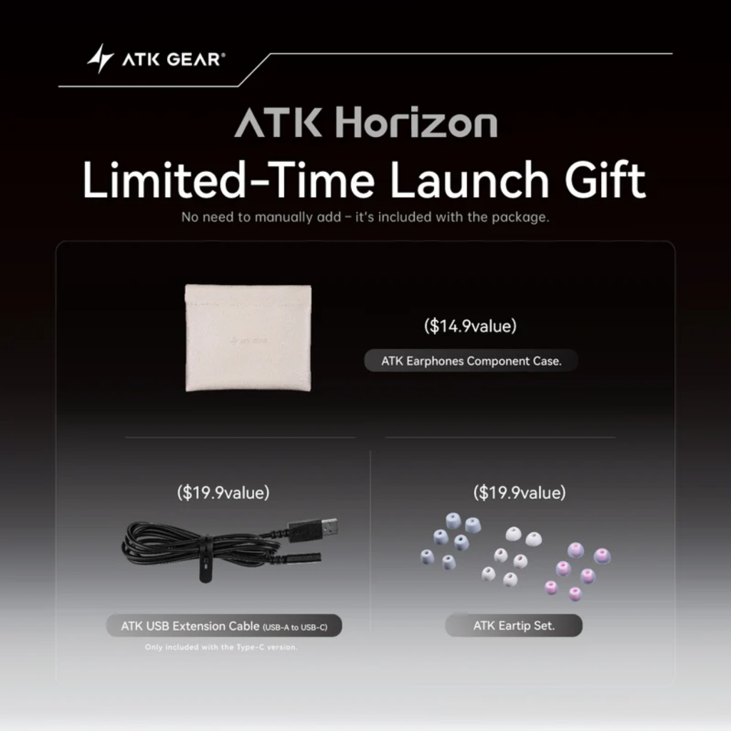 Tai Nghe In Ear Gaming ATK Horizon / Hỗ Trợ AppHub /  Tích Hợp DSP / Chuyên Cho Game Thủ | BigBuy360 - bigbuy360.vn