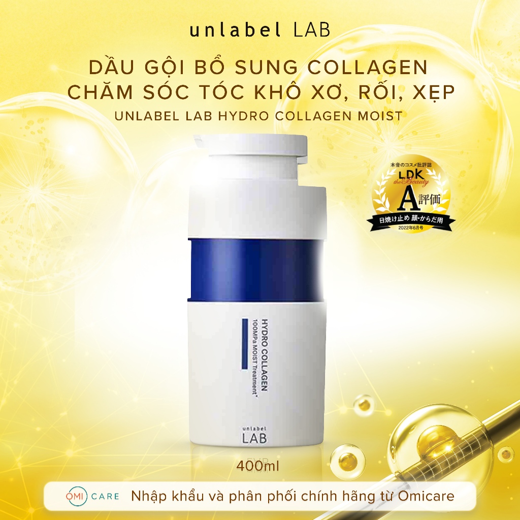 UNLABEL LAB DẦU XẢ BỔ SUNG COLLAGEN CHĂM SÓC TÓC KHÔ XƠ