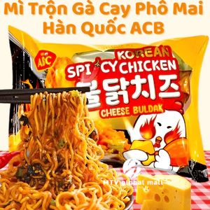Thùng 40 Gói Mì ABC Phô Mai Cay 80g - Mì Trộn Phô Mai, Cay Nhẹ, Sợi Mì Dai Ngon | Mì Việt Casumo.