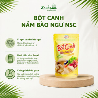 Bột Canh Nấm Bào Ngư NSC 200g - Xanhsam Natural & Organic