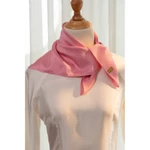 Khăn quàng cổ lụa tơ tằm thắt nơ CỔ CHẤT SILK quấn quai túi xách quấn tóc kích thước 53cm 100% thiên nhiên dành cho nữ — ảnh 5