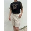 Áo Thun Nam Cotton 4 Chiều Thêu Nổi Match More Form Rộng Vintage Học Đường Phối Tay Raglan Hàn Quốc MODMEN