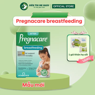 Viên uống Vitamin Pregnacare Breast-feeding - Bổ sung Vitamin tổng hợp, tăng sức đề kháng cho mẹ sau sinh, cho con bú