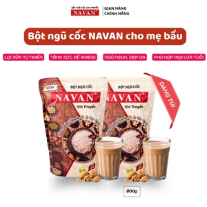 Ngũ Cốc Navan Hạt Dinh Dưỡng Nguyên Liệu Chọn Lọc Dùng Cho Bữa Sáng Và Bữa Phụ Hằng Ngày Mẹ và Bé