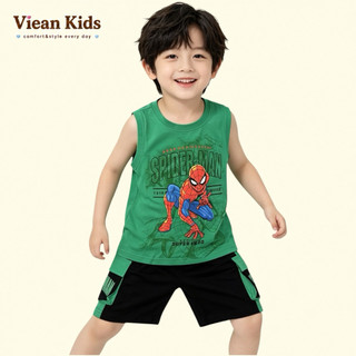 Đồ mặc nhà Bộ Quần Áo Bé Trai Ba Lỗ 13 - 27kg hãng YOKO thun Cotton– Bộ Thun Bé Trai Spider Man Siêu NhânMềm Mát
