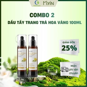 COMBO 2 CHAI DẦU TẨY TRANG TRÀ HOA VÀNG GOLDEN CAMELLIA CLEANSING OIL- MYIN- 100ML
