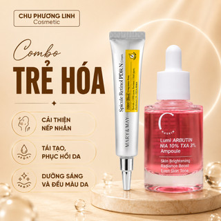 Combo Trẻ Hóa Retinol & Serum Chuskin CB0376 – Bộ Đôi Hỗ Trợ Mờ Nếp Nhăn, Dưỡng Sáng Đều Màu, Phục Hồi Da Chuyên Sâu