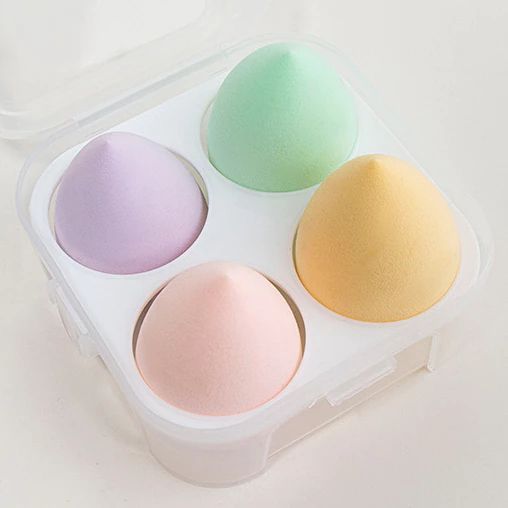 (COMBO 2 HỘP) MÚT TÁN NỀN PHÙ HỢP MỌI LOẠI DA, Mút Trang Điểm Mềm Mại, Tán Kem Nền Tự Nhiên Và Đều Màu