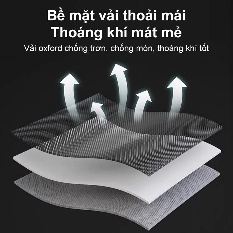 Giường gấp CONOCO vải Oxford thoáng khí tựa lưng 4 nấc nhẹ dễ mang theo