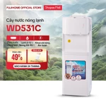 Cây nước nóng lạnh sâu Nhập Khẩu FUJIHOME WD531C chính hãng, máy nước uống nóng lạnh bình lọc 2 vòi tiết kiệm điện — ảnh 1