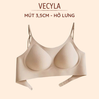 Áo su VECYLA - Áo lót nữ không gọng mặc hở lưng đệm 3,5cm cao cấp A 9359