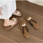 Dép Xỏ Ngón Cá Mèo Siêu Cute Đế Mềm êm Chân Mã T056 - Dép Nữ Vintage Dễ Thương