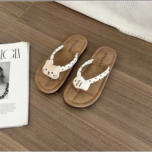 Dép Xỏ Ngón Cá Mèo Siêu Cute Đế Mềm êm Chân Mã T056 - Dép Nữ Vintage Dễ Thương